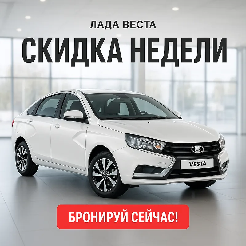 Lada Vesta, «Скидка недели»
